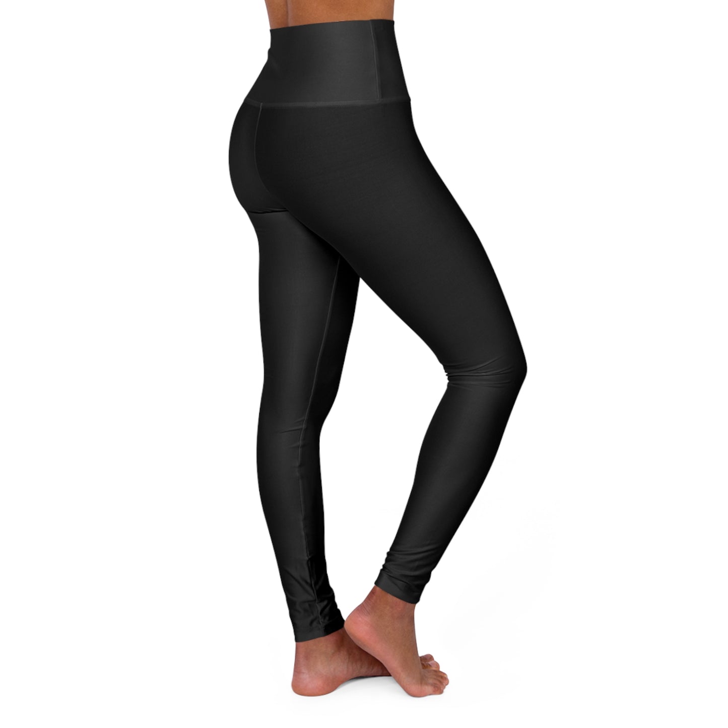 High Waisted Yoga Leggings with Heart Design | Comfortable Athletic Wear, Fitness Apparel, Workout Leggings