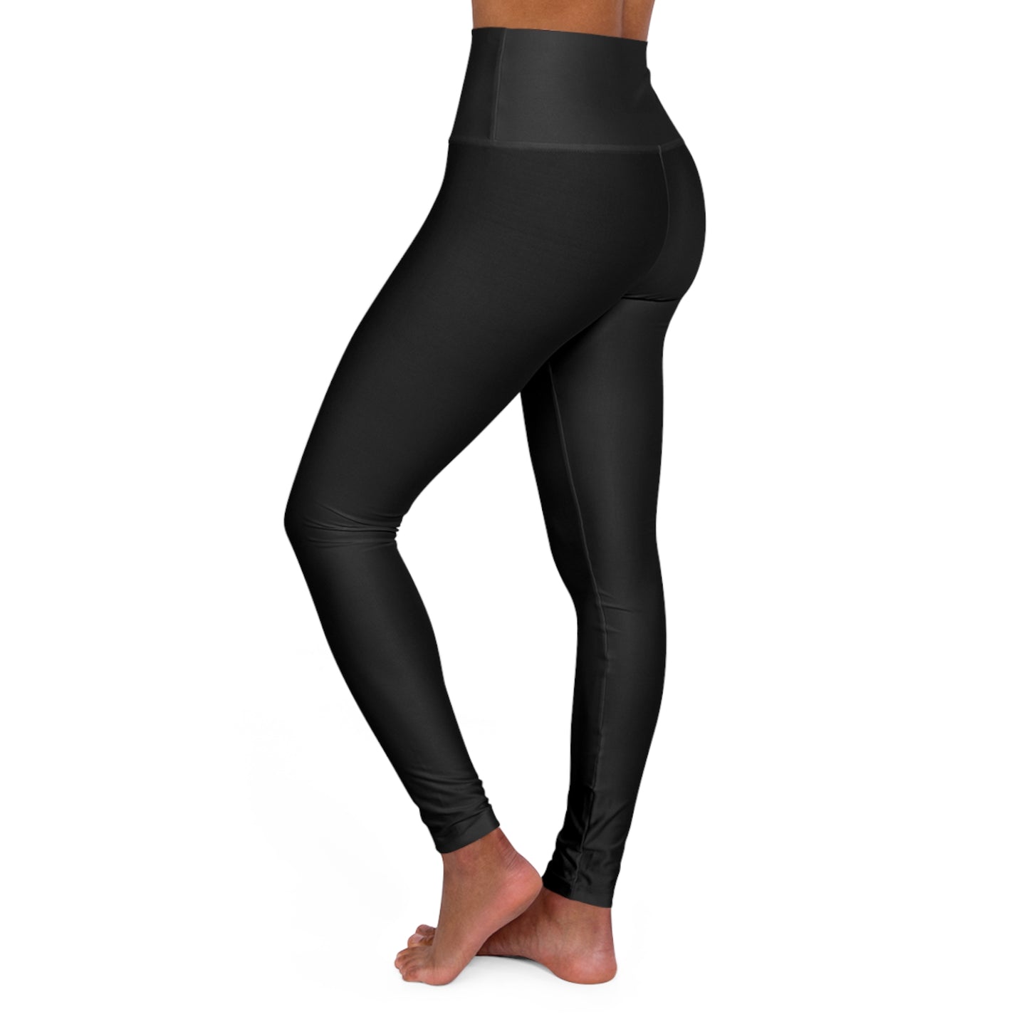 High Waisted Yoga Leggings with Heart Design | Comfortable Athletic Wear, Fitness Apparel, Workout Leggings