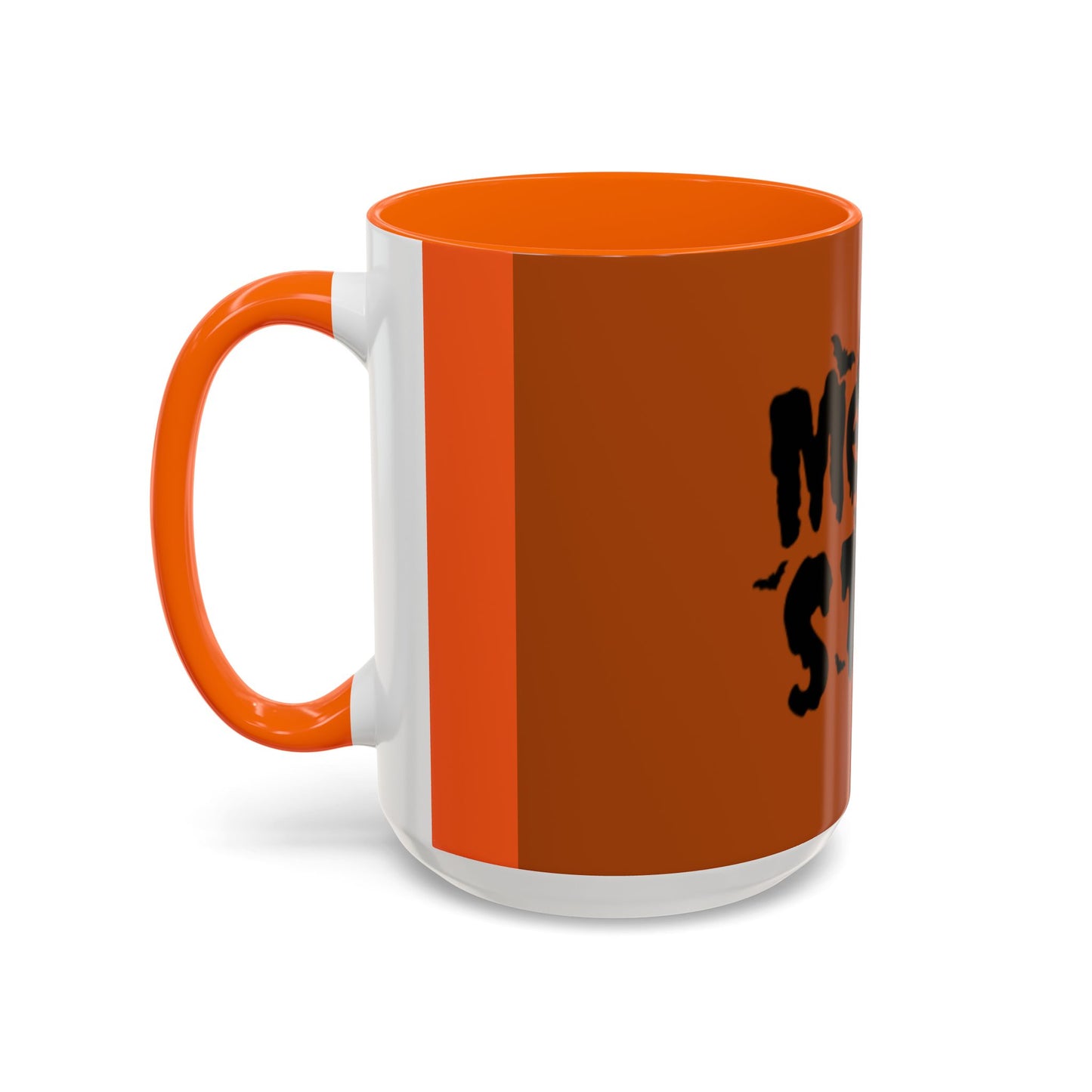 Halloween Themed Accent Coffee Mug, Spooky Gift for Moms, Autumn Decor, Pumpkin Lover, Fall Home Collection