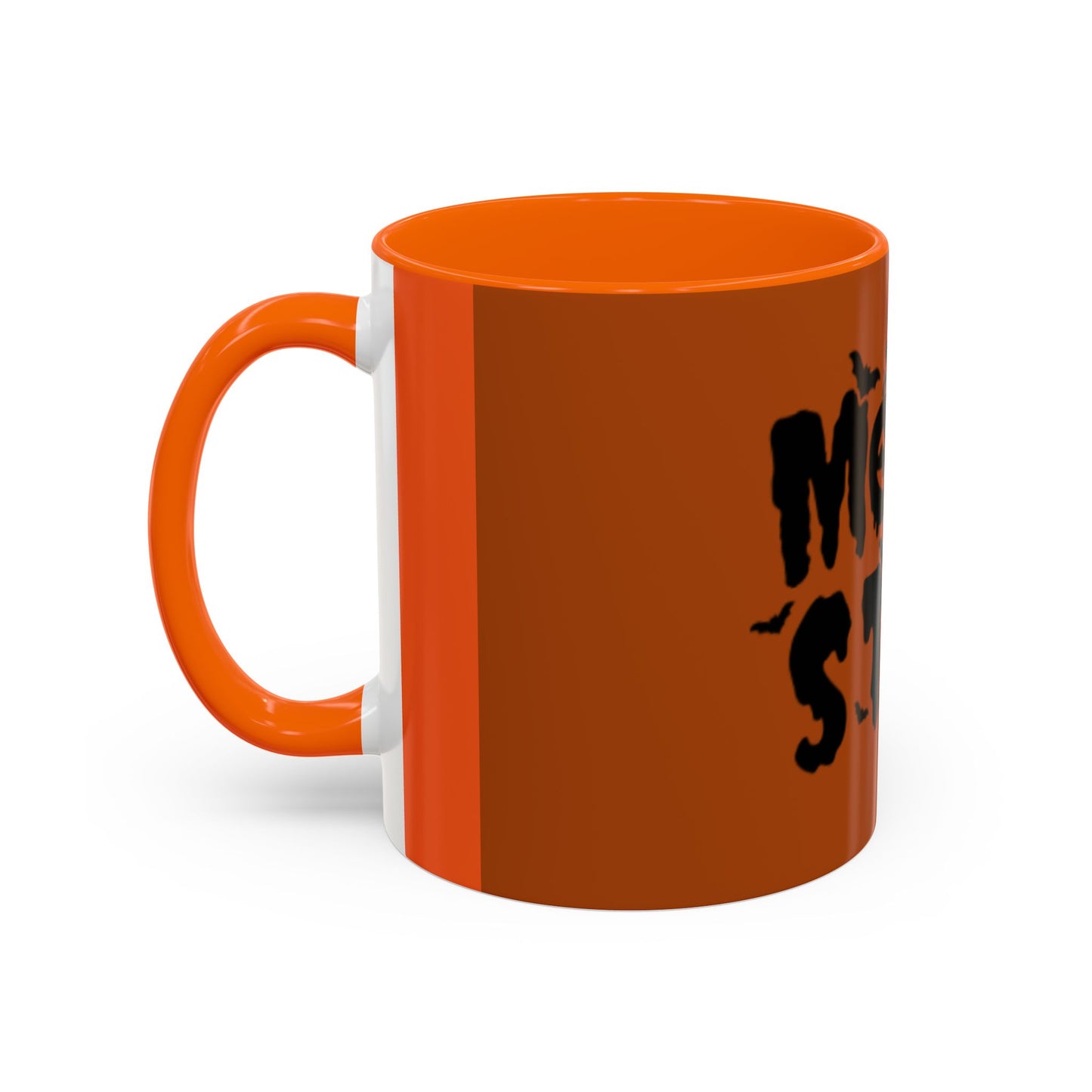 Halloween Themed Accent Coffee Mug, Spooky Gift for Moms, Autumn Decor, Pumpkin Lover, Fall Home Collection