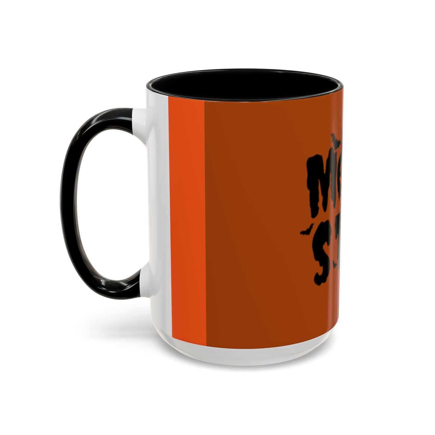 Halloween Themed Accent Coffee Mug, Spooky Gift for Moms, Autumn Decor, Pumpkin Lover, Fall Home Collection
