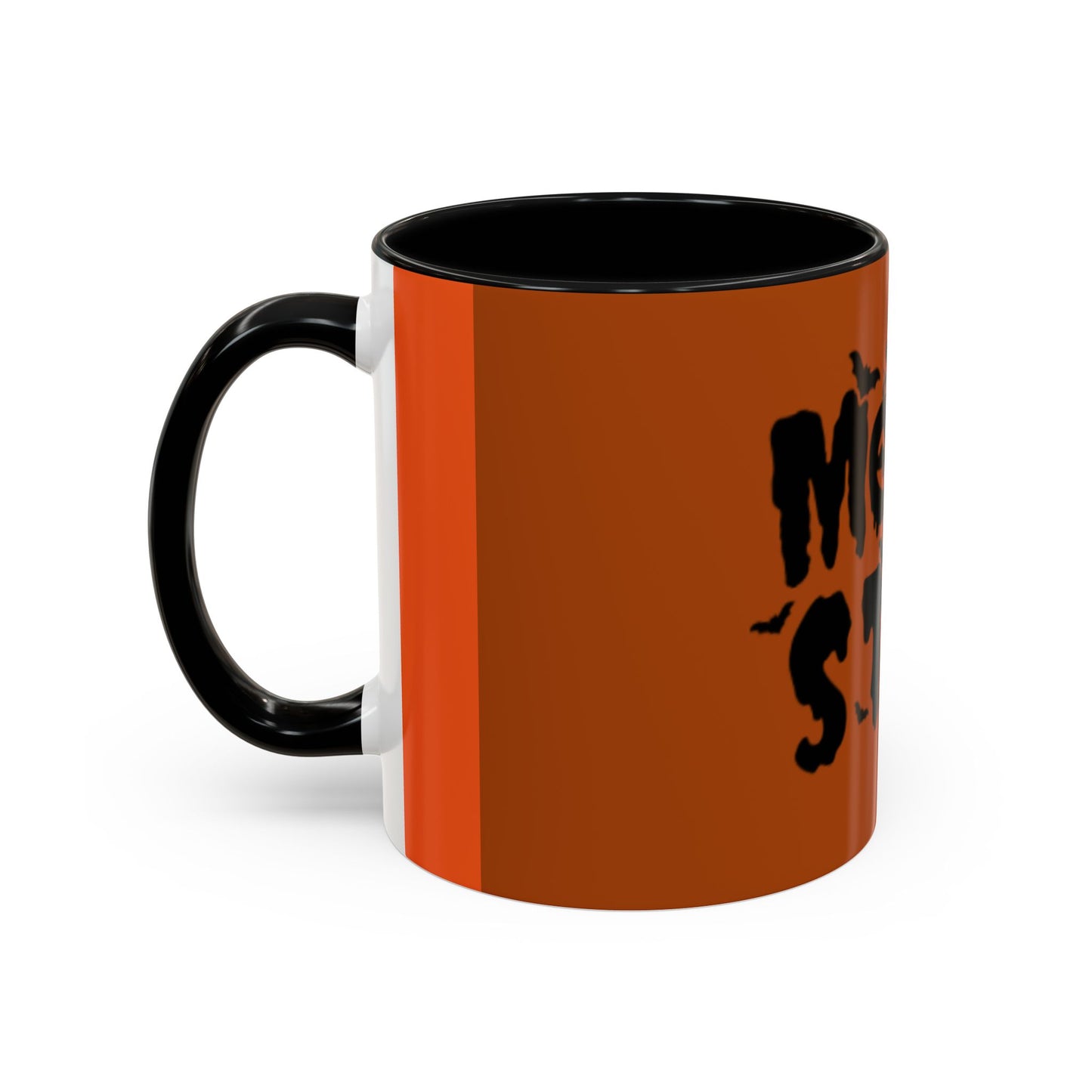 Halloween Themed Accent Coffee Mug, Spooky Gift for Moms, Autumn Decor, Pumpkin Lover, Fall Home Collection